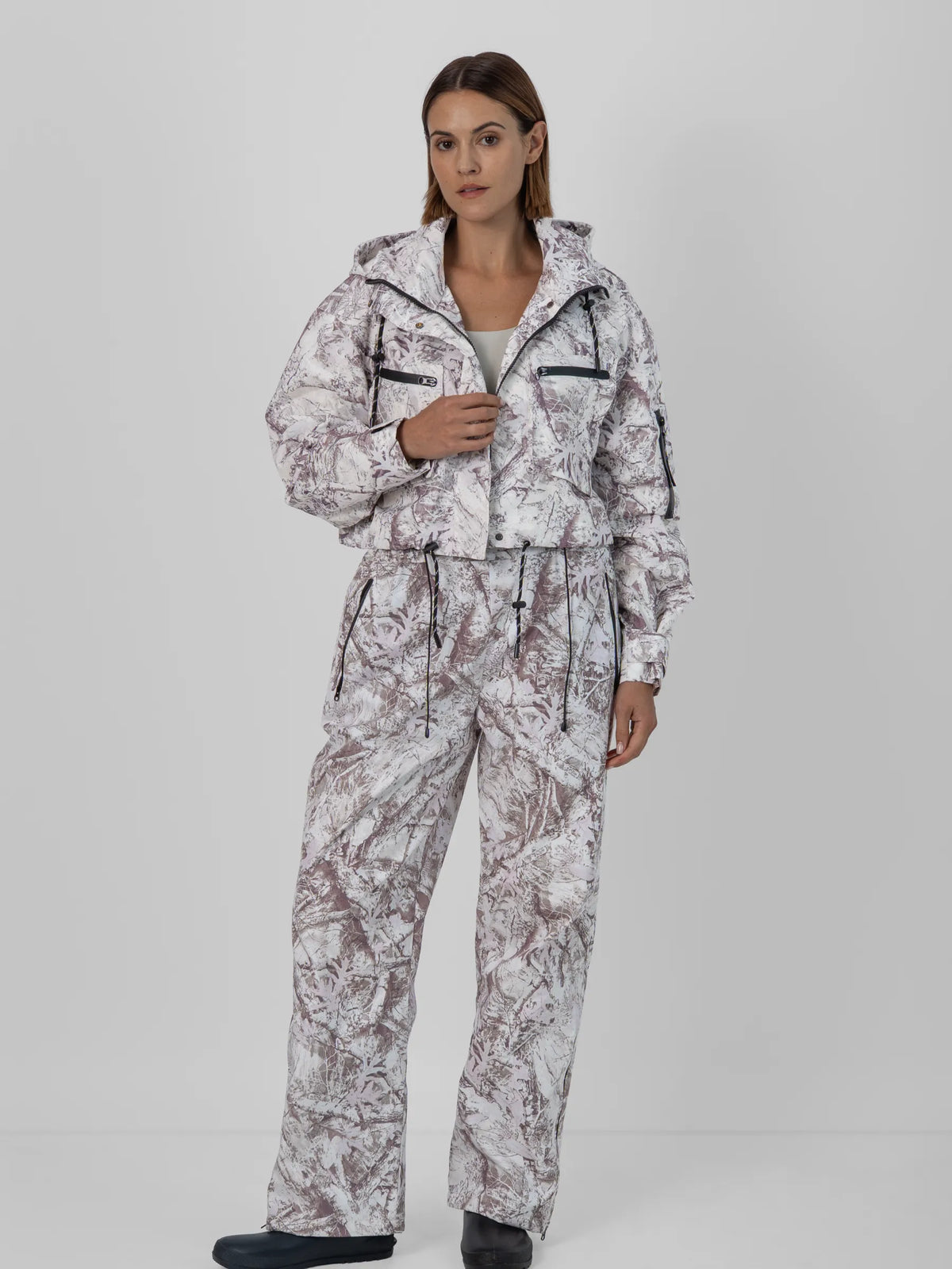 STM-TEX™ Mist Camo Waterproof Relax Fit Straight Leg Trousers