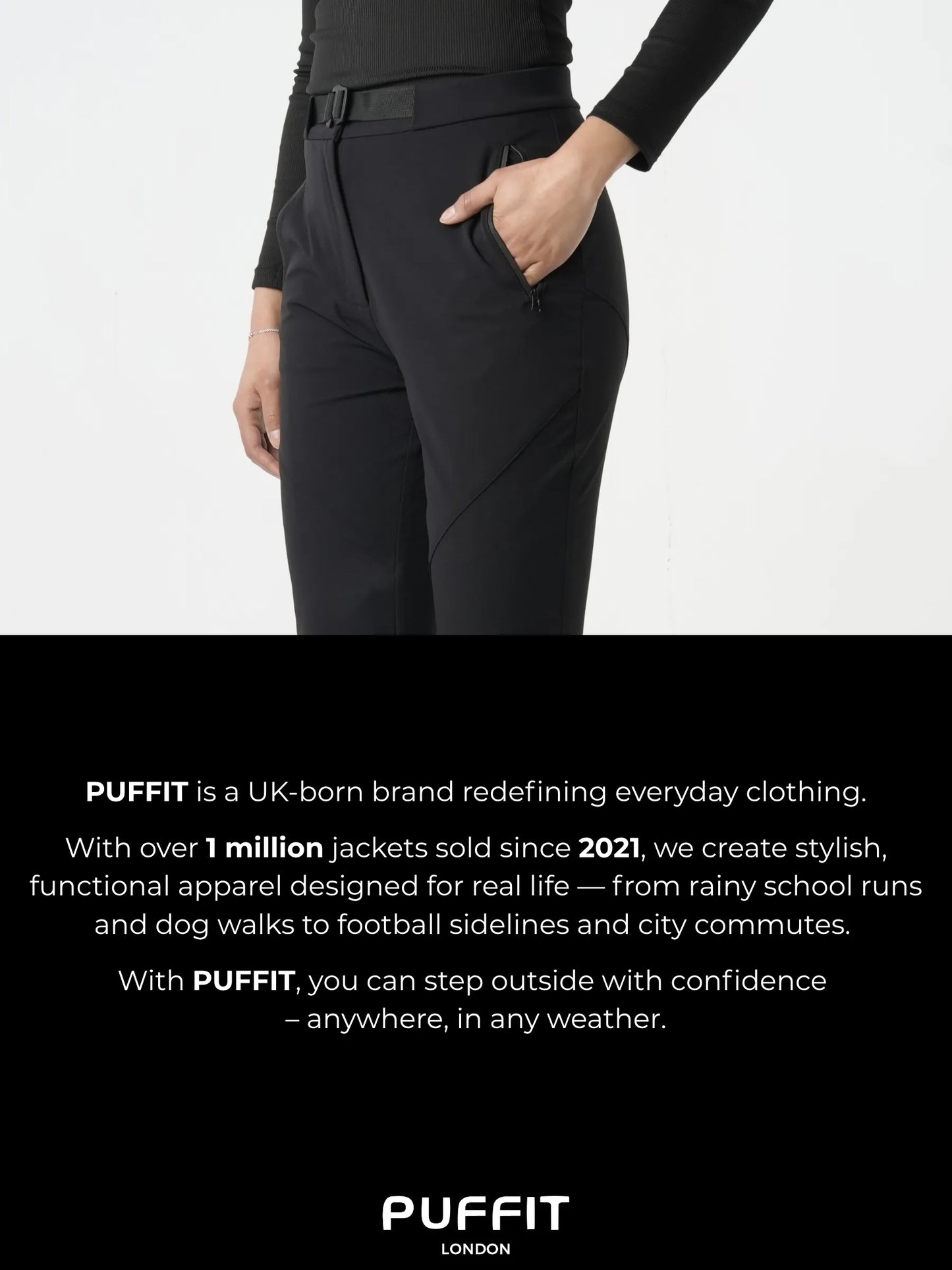 STM-TEX™ Waterproof Relax Fit Straight Leg Pants