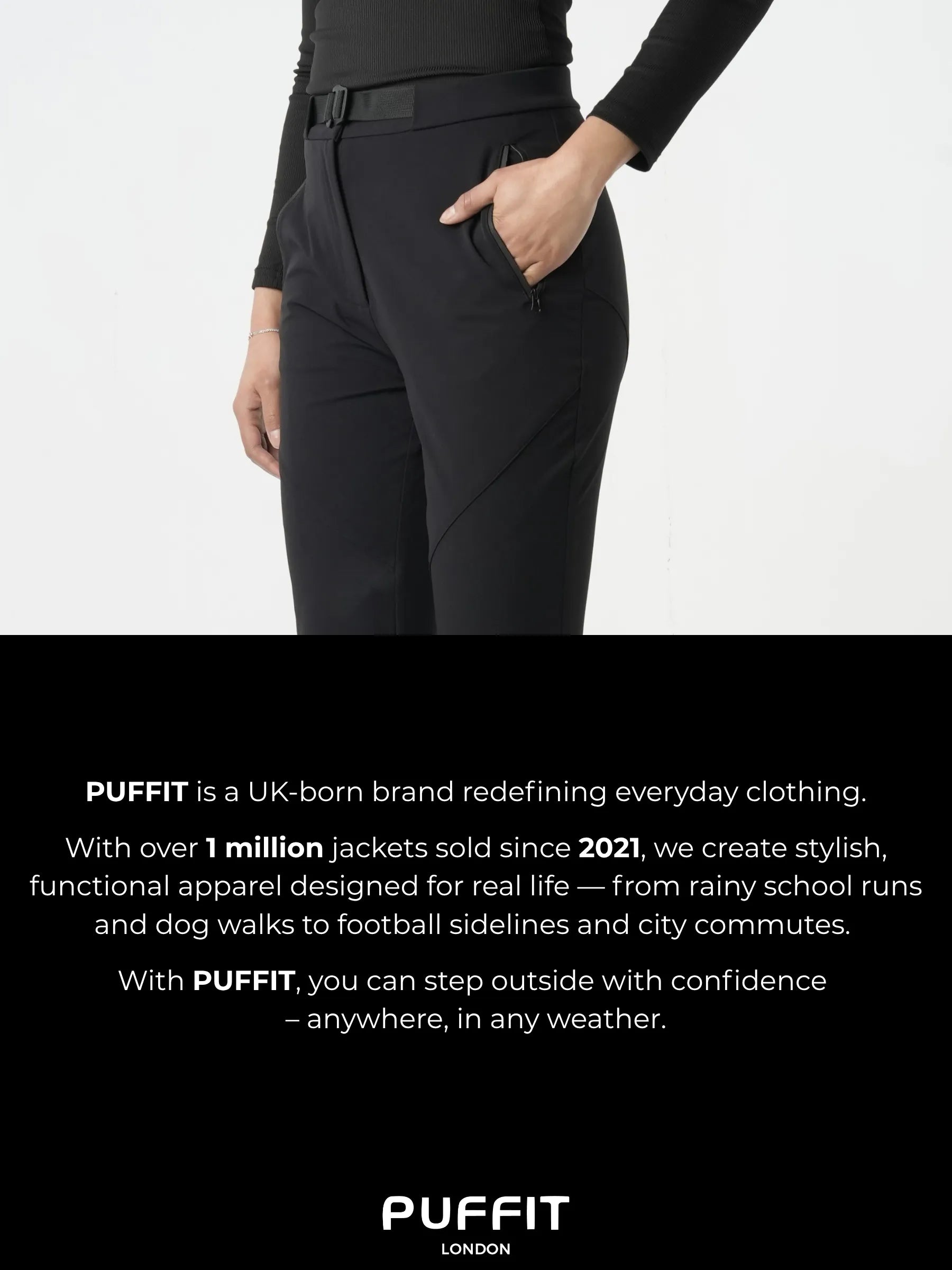 STM-TEX™ Waterproof Relax Fit Straight Leg Pants