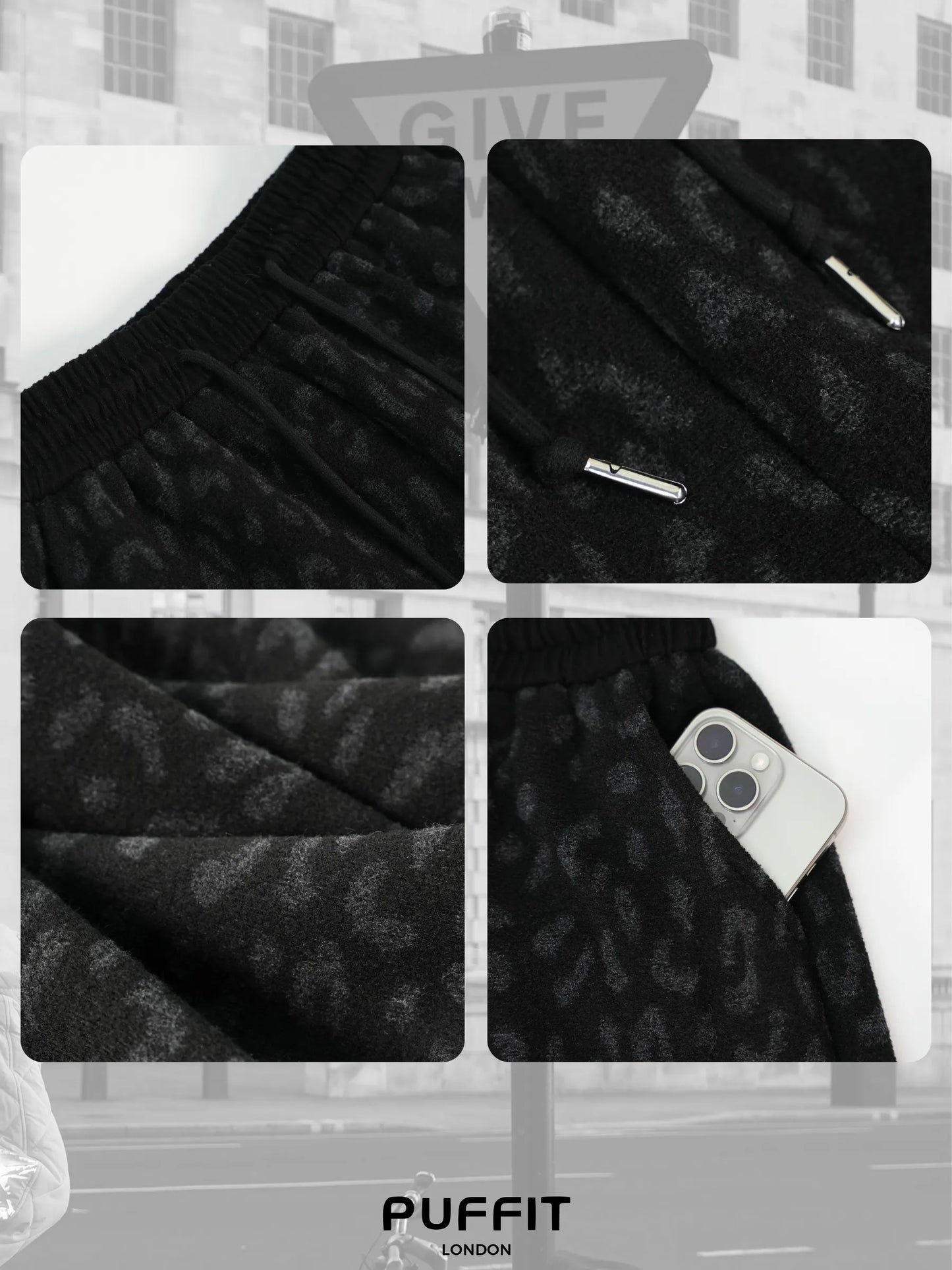 WarmCore™ Cozy Fleece Lined Leopard Pants