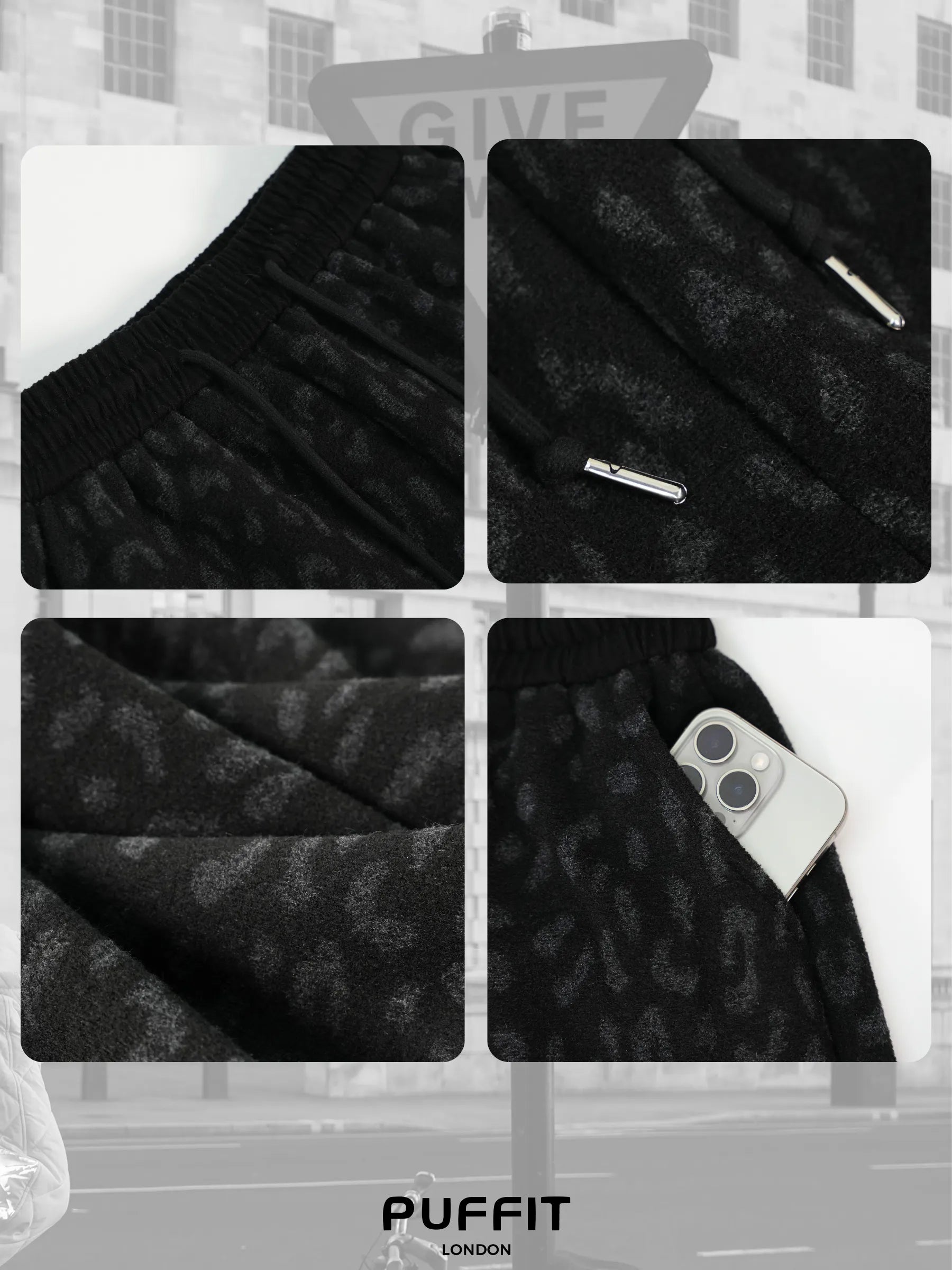 WarmCore™ Cozy Fleece Lined Leopard Pants
