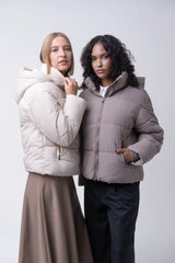 WarmCore™ Classic Short Detachable Hooded Puffer Jacket