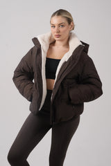 WarmCore™ Classic Short Detachable Hooded Puffer Jacket