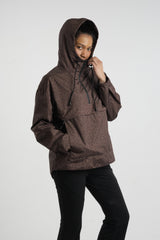 STM-TEX™ Leopard Oversized Rain Hoodie