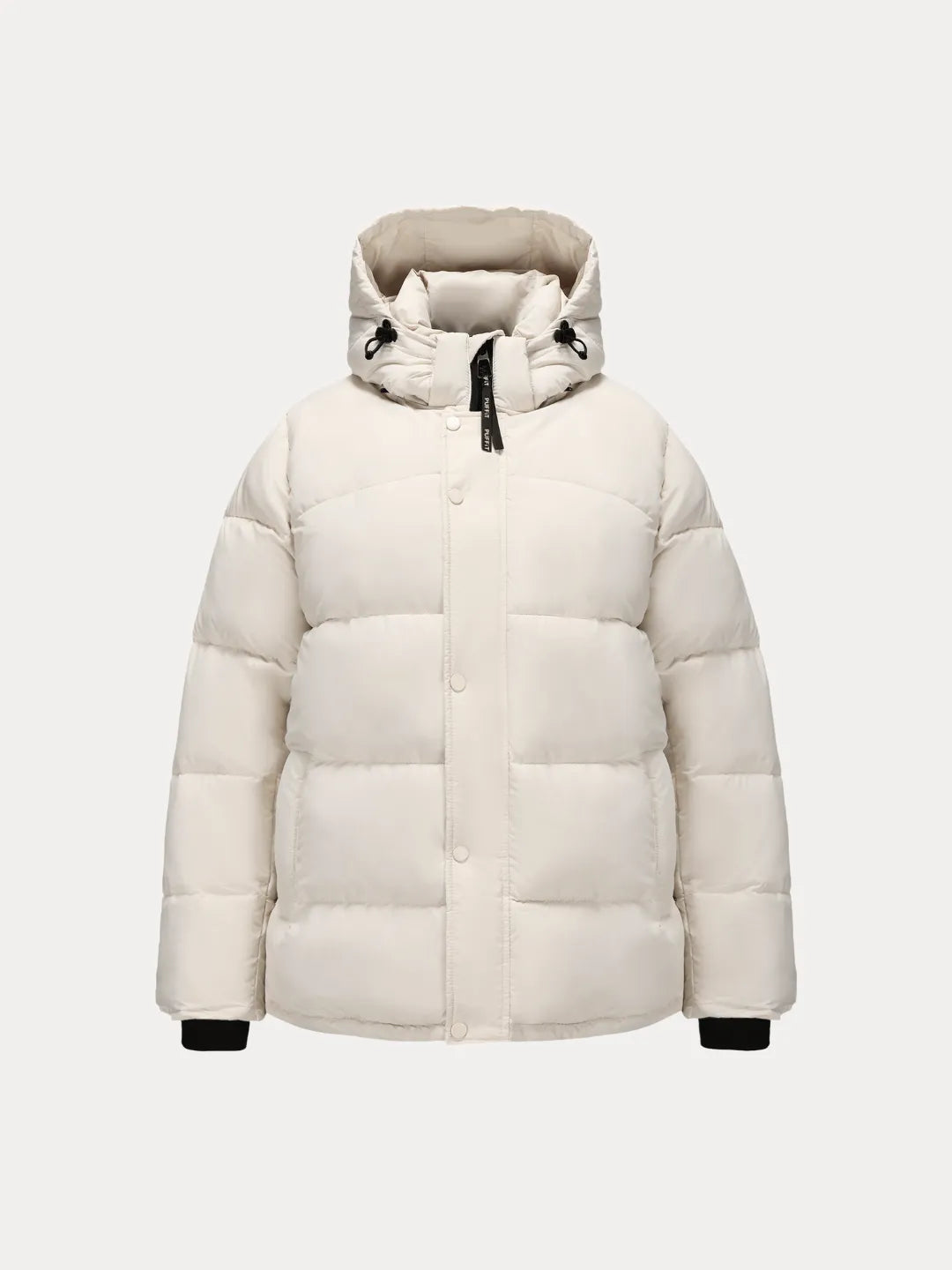 Pufit PUFFIT WarmCore Premium Detachable-Hood Puffer Jacket | Classic Light