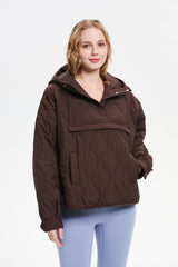 Hooded Water-Repellent Oversize Padded Tops Coat