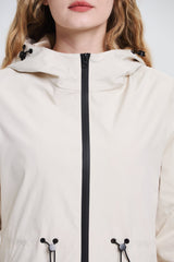 Women's Lightweight Water-repellent Long Jacket