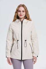 Women's Lightweight Water-repellent Long Jacket