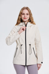 Women's Lightweight Water-repellent Long Jacket