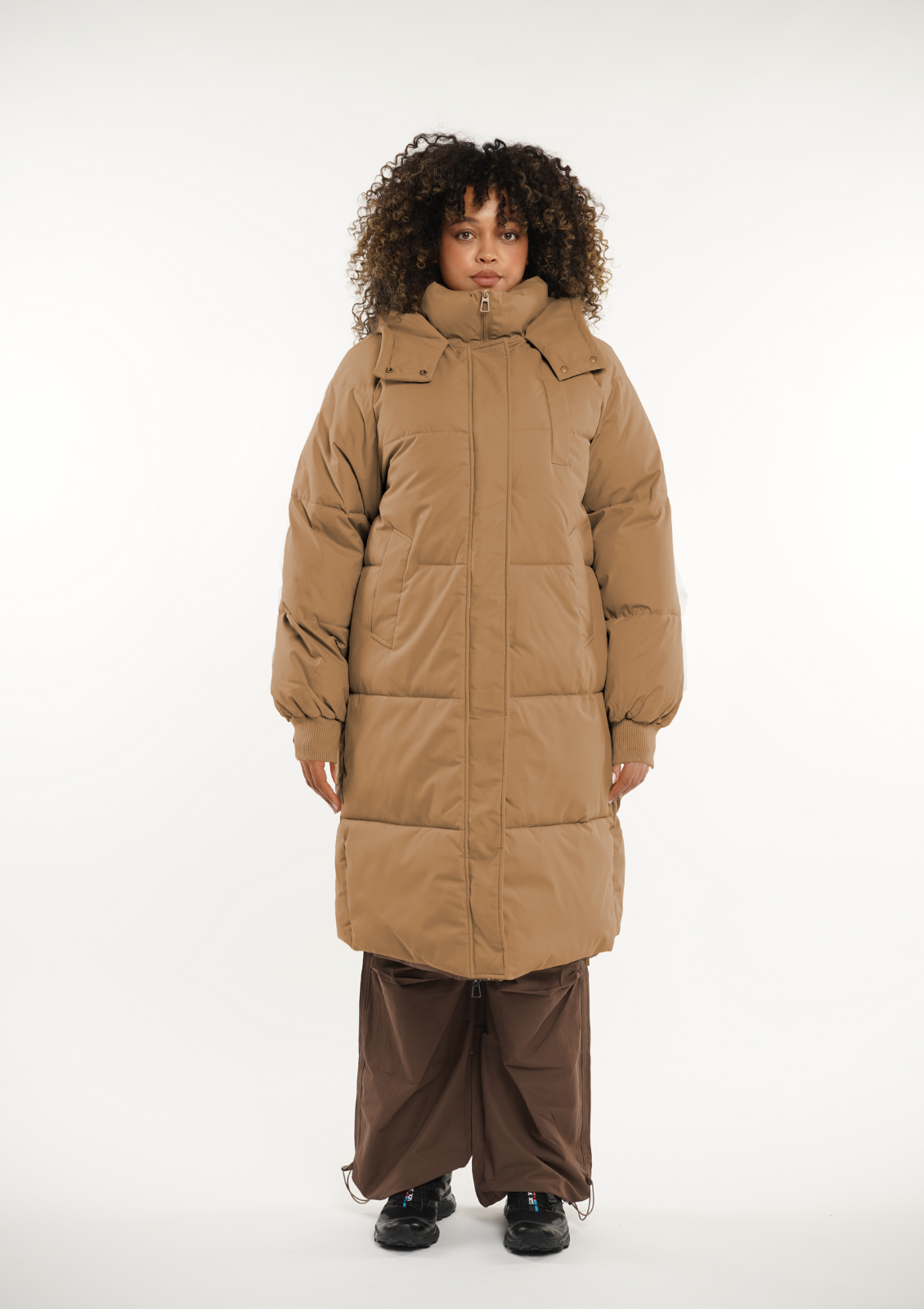 Winter Saver Hooded Long Puffer Jacket PUFFIT