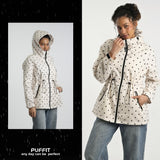 STM-TEX™  Polka Dot Full-Zip Rain Jacket