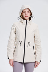 Women's Lightweight Water-repellent Long Jacket