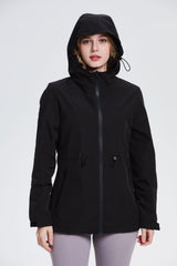 Women's Lightweight Water-repellent Long Jacket