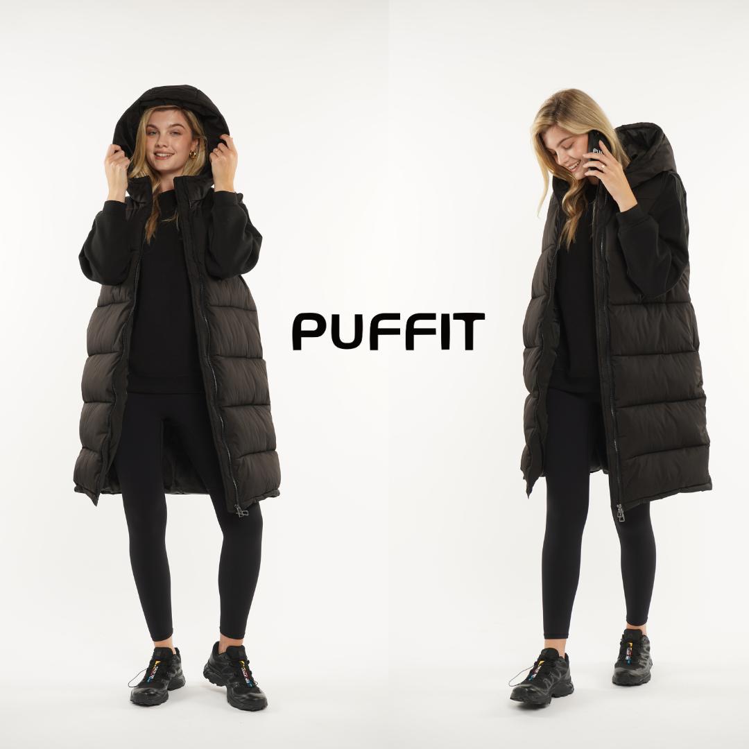WarmCore™   Premium Women Warmer Oversized Hooded Long Puffer Gilet