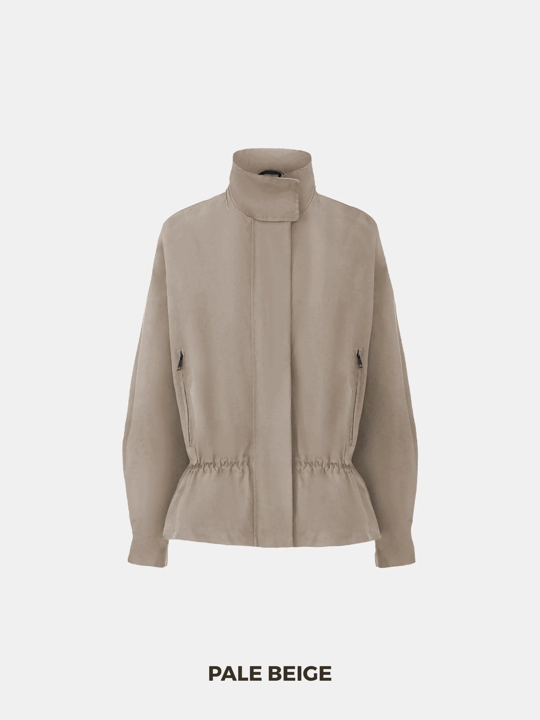 Effortless Style High Convertible Collar Jacket - PUFFIT