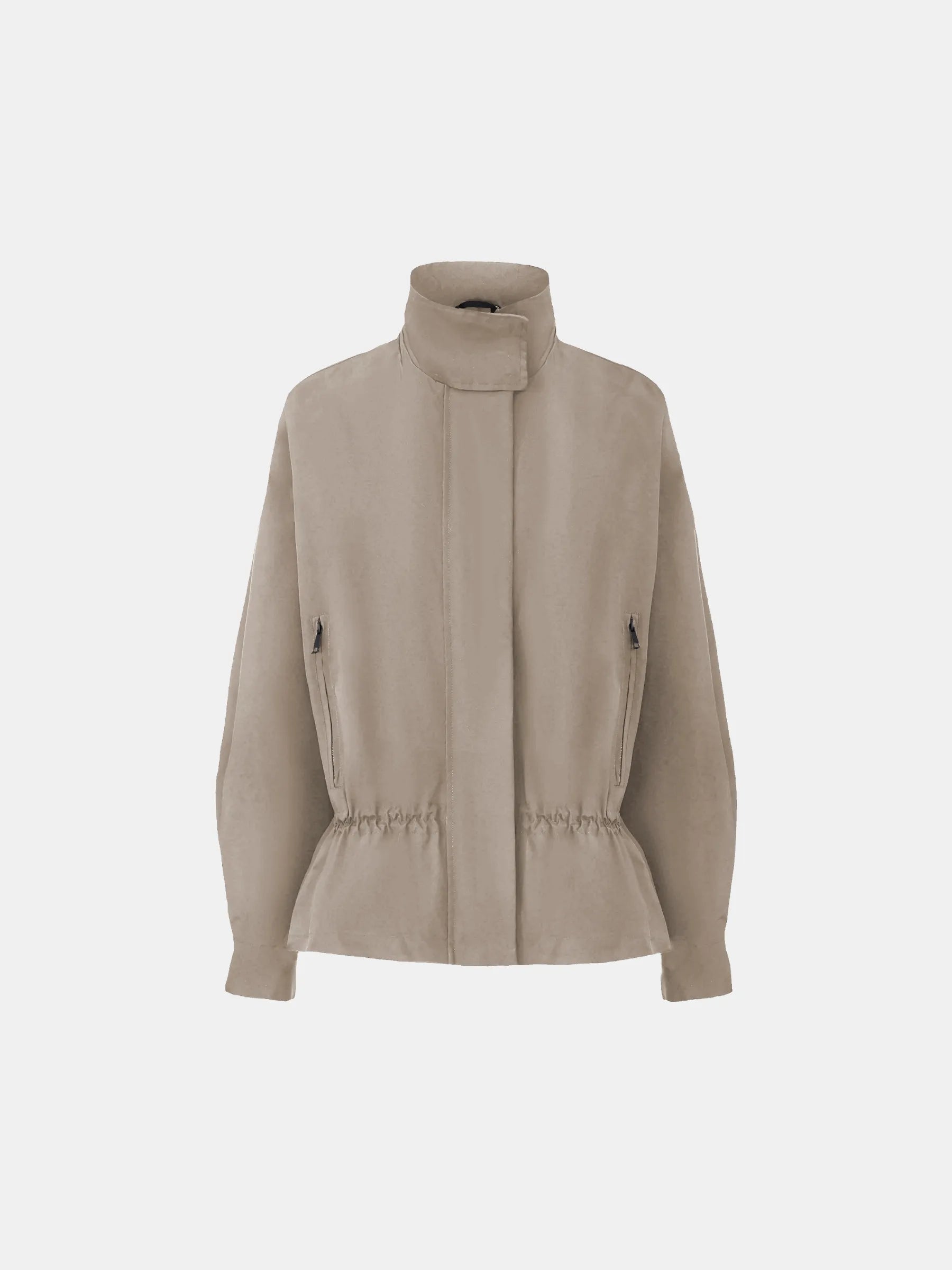 Effortless Style High Convertible Collar Jacket - PUFFIT