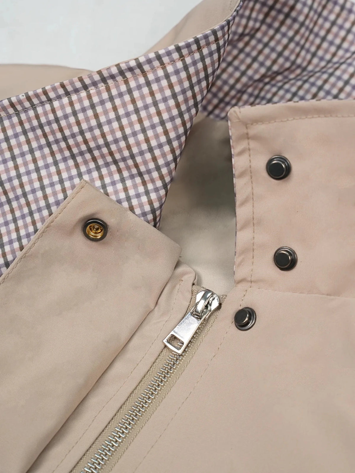 Effortless Style High Convertible Collar Jacket - PUFFIT