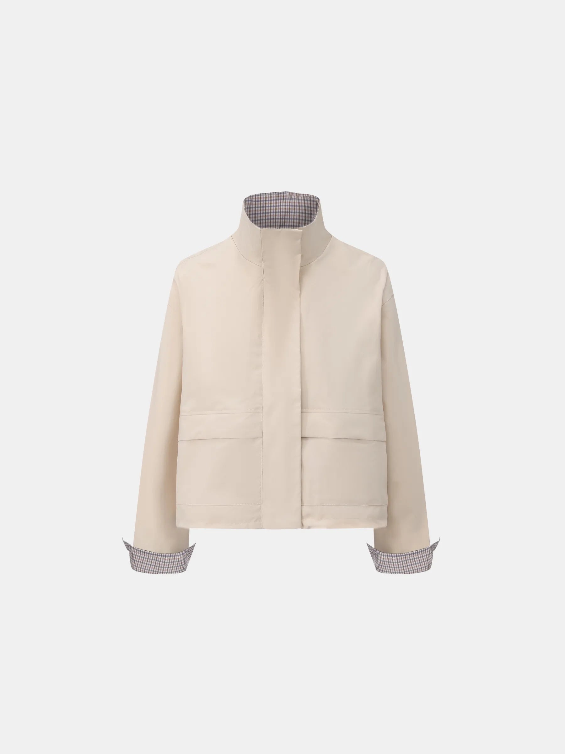 Effortless Style Stand Collar Bomber Jacket- Stay Puffit - PUFFIT