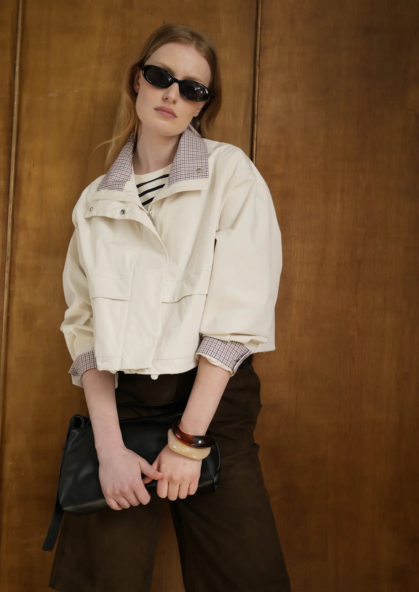 Effortless Style Stand Collar Bomber Jacket- Stay Puffit - PUFFIT