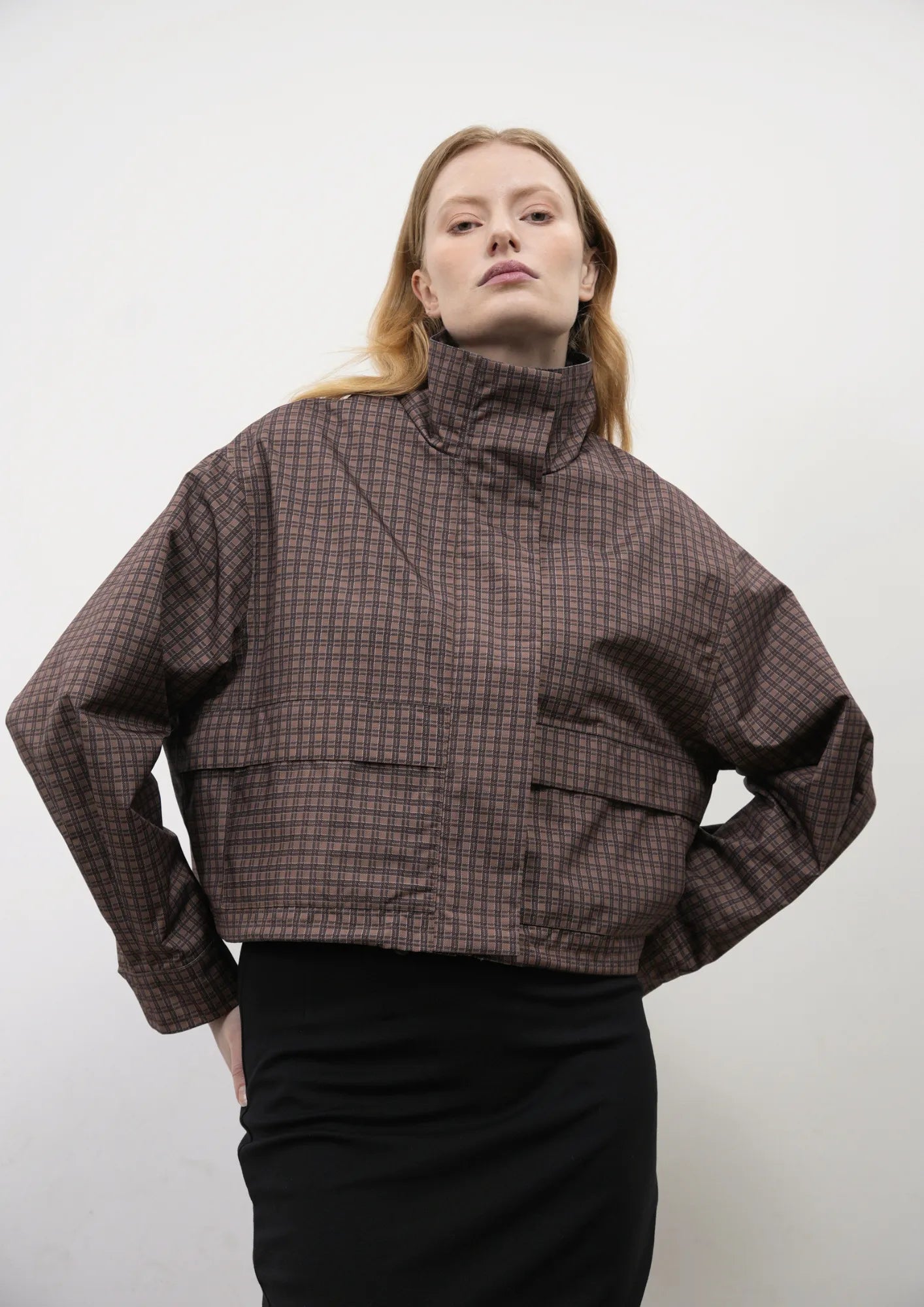 Effortless Style Stand Collar Bomber Jacket- Stay Puffit - PUFFIT