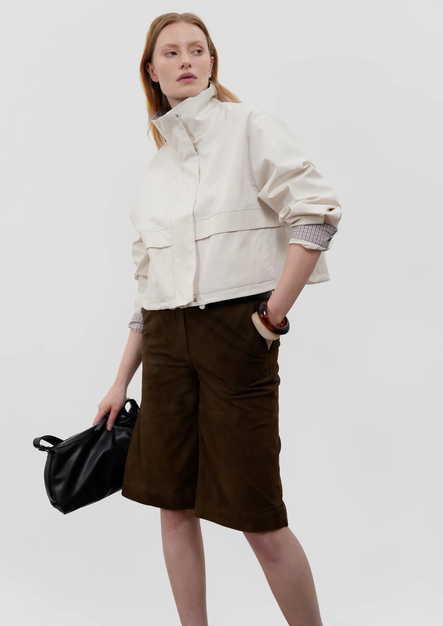 Effortless Style Stand Collar Bomber Jacket- Stay Puffit - PUFFIT