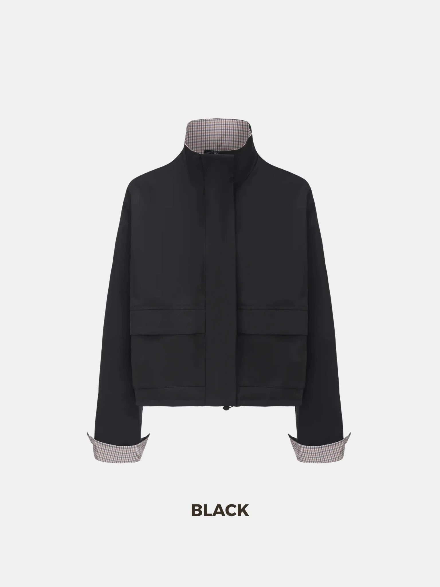 Effortless Style Stand Collar Bomber Jacket- Stay Puffit - PUFFIT