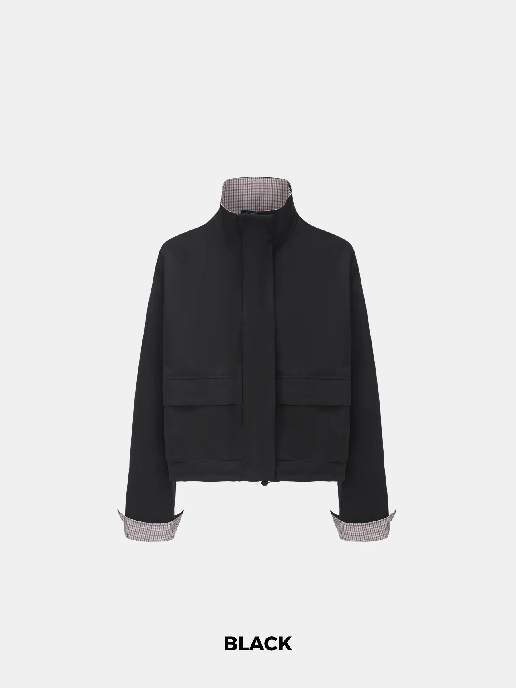 Effortless Style Stand Collar Bomber Jacket- Stay Puffit - PUFFIT
