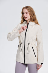 Women's Lightweight Water-repellent Long Jacket