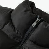 WarmCore™ Premium Women's Solid Drawstring Pocket Zip Up Puffer Gilet Vest