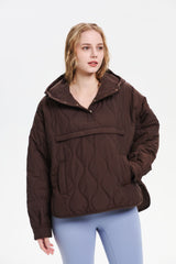 Hooded Water-Repellent Oversize Padded Tops Coat