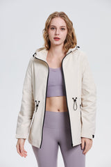 Women's Lightweight Water-repellent Long Jacket