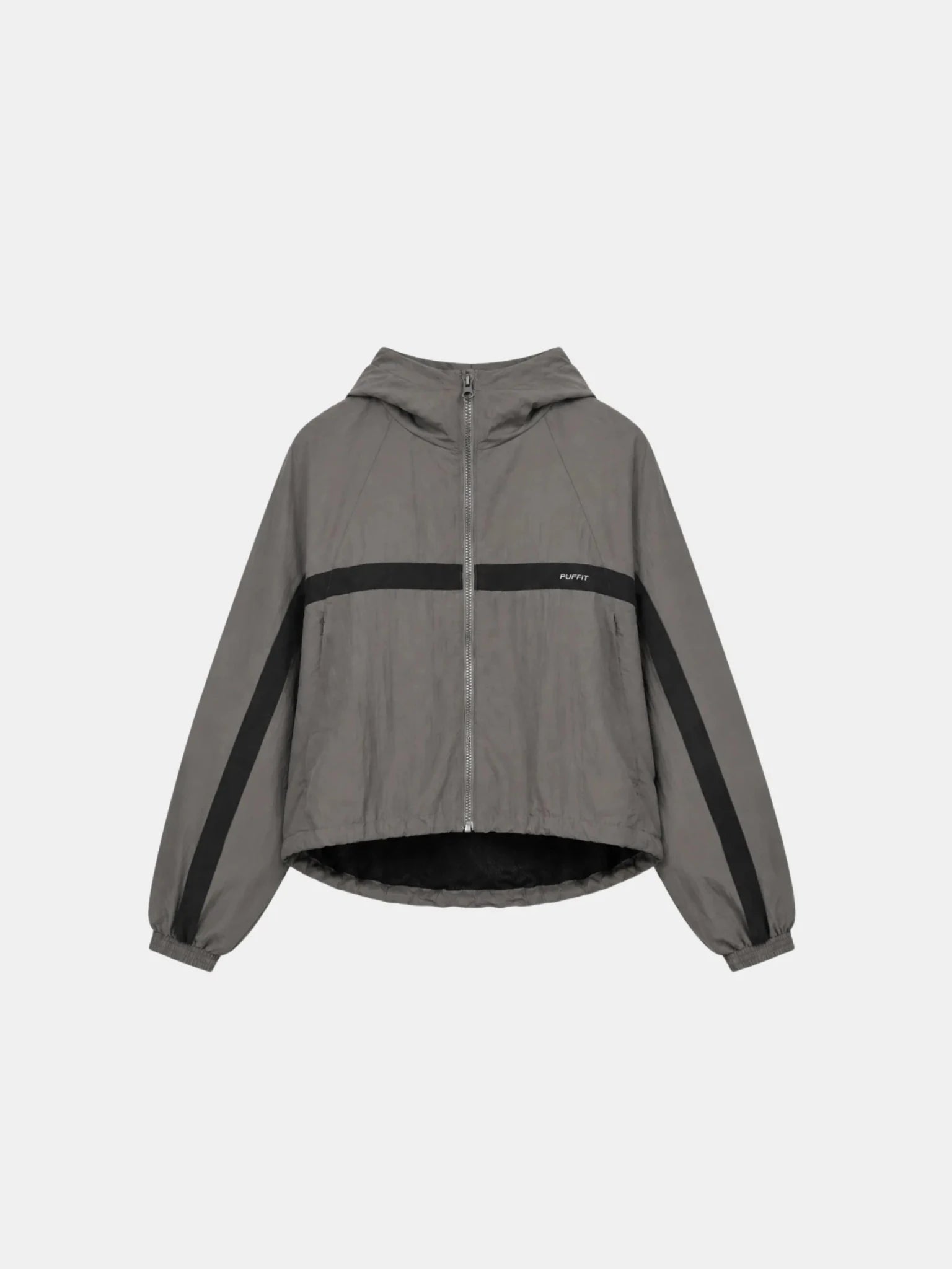 FlowCore™ Water Repellent Oversized Short Track Jacket - PUFFIT