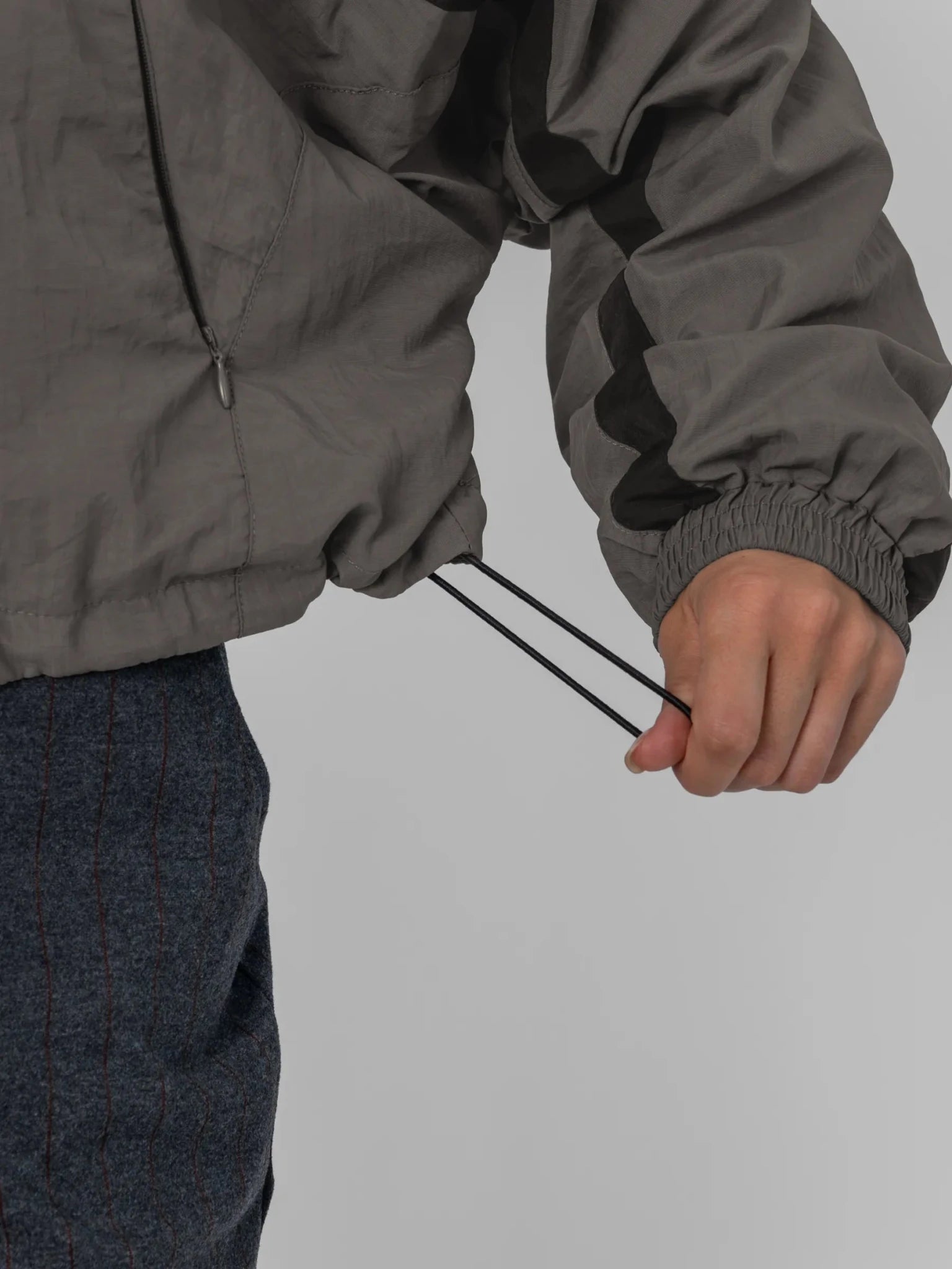 FlowCore™ Water Repellent Oversized Short Track Jacket - PUFFIT