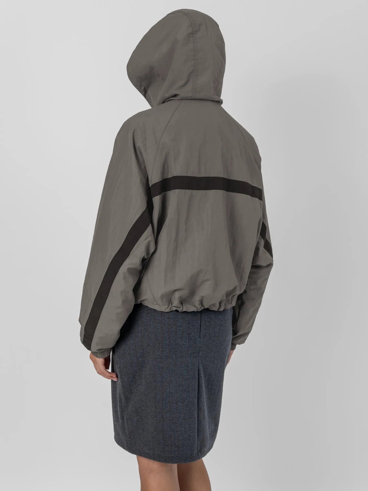 FlowCore™ Water Repellent Oversized Short Track Jacket - PUFFIT