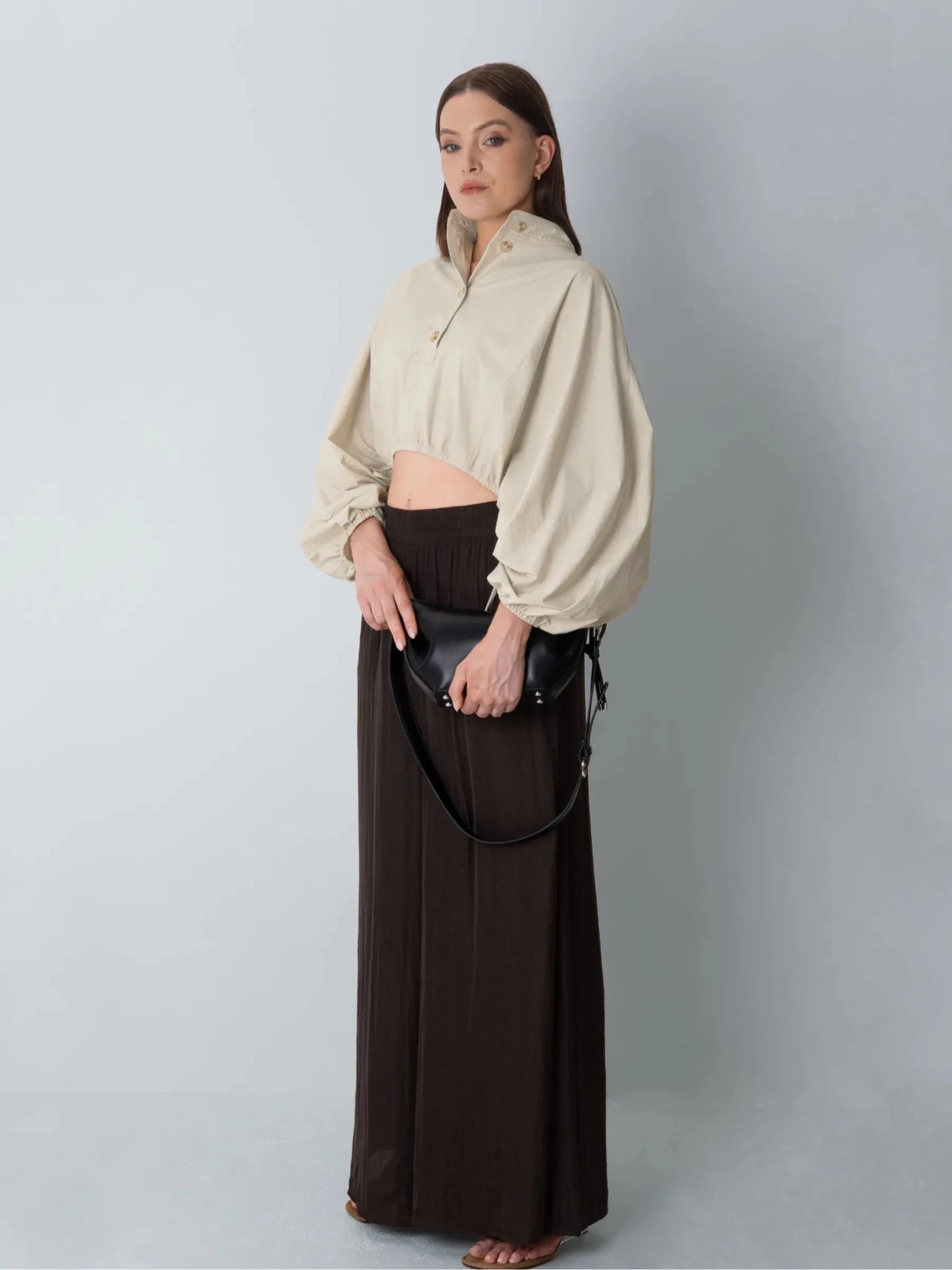 FreshWave™ Drawstring Waist Blouse - PUFFIT