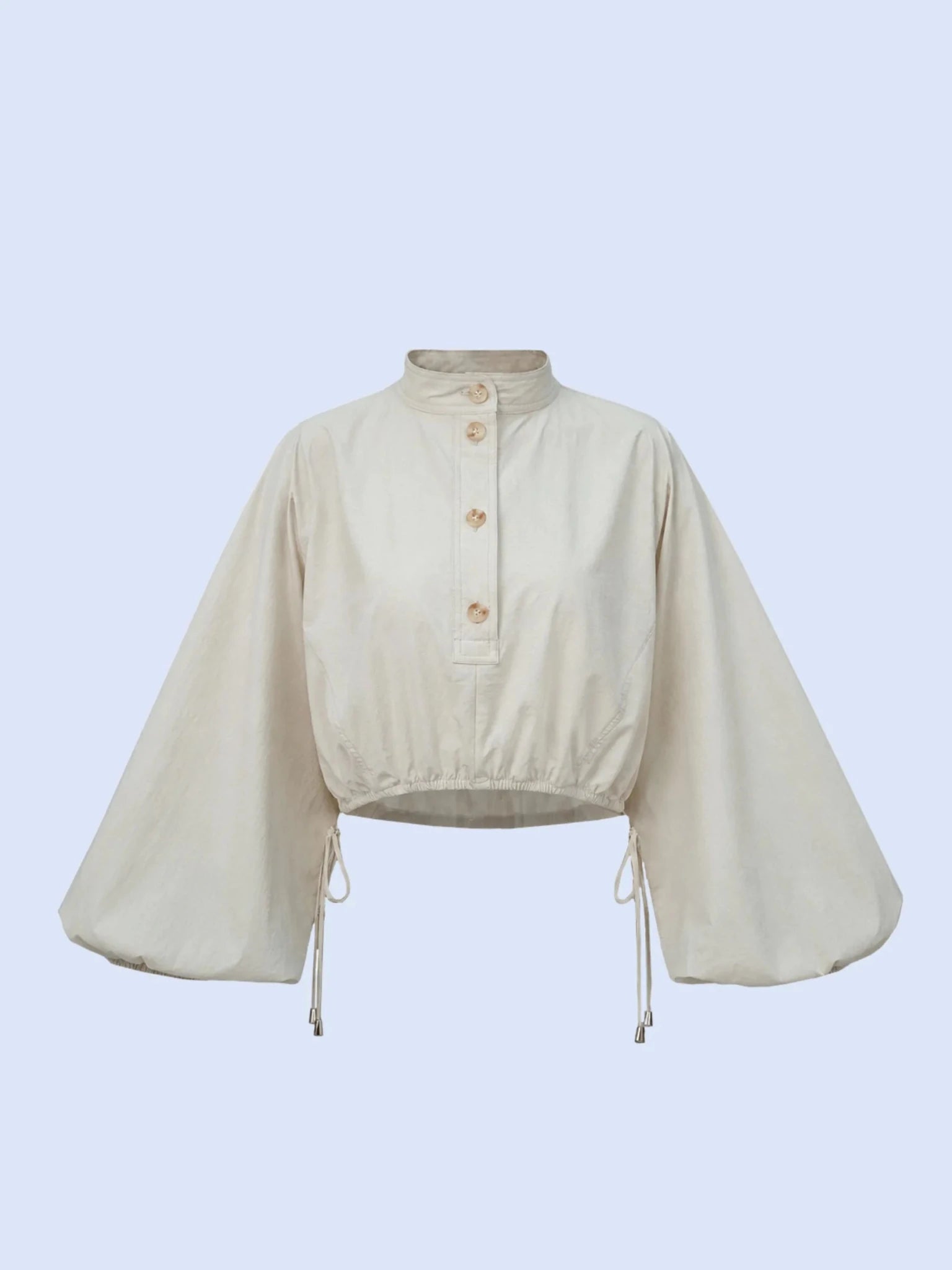 FreshWave™ Drawstring Waist Blouse - PUFFIT