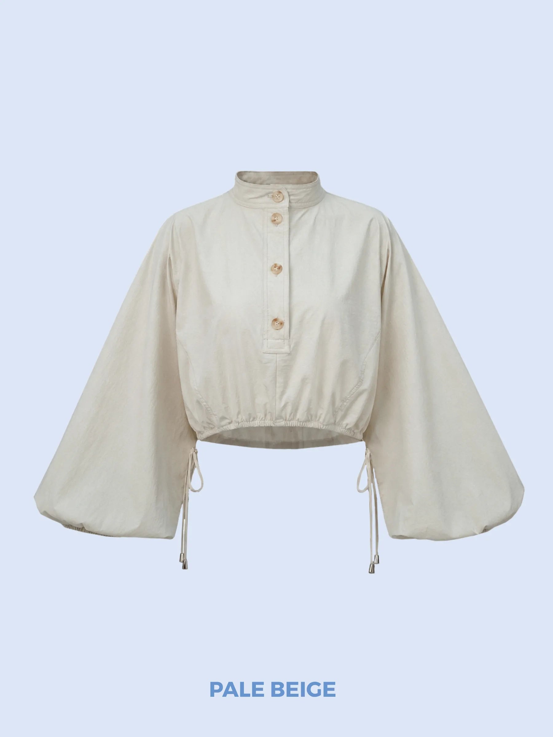 FreshWave™ Drawstring Waist Blouse - PUFFIT