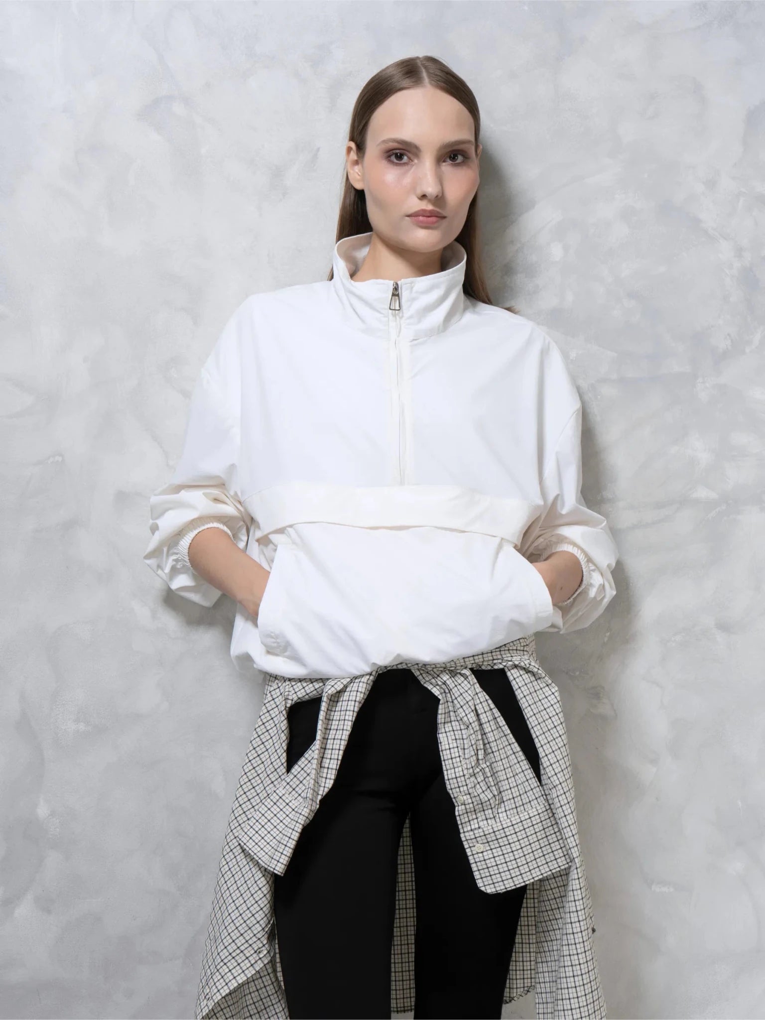 FreshWave™ Lightweight Half-Zip Windbreaker - PUFFIT
