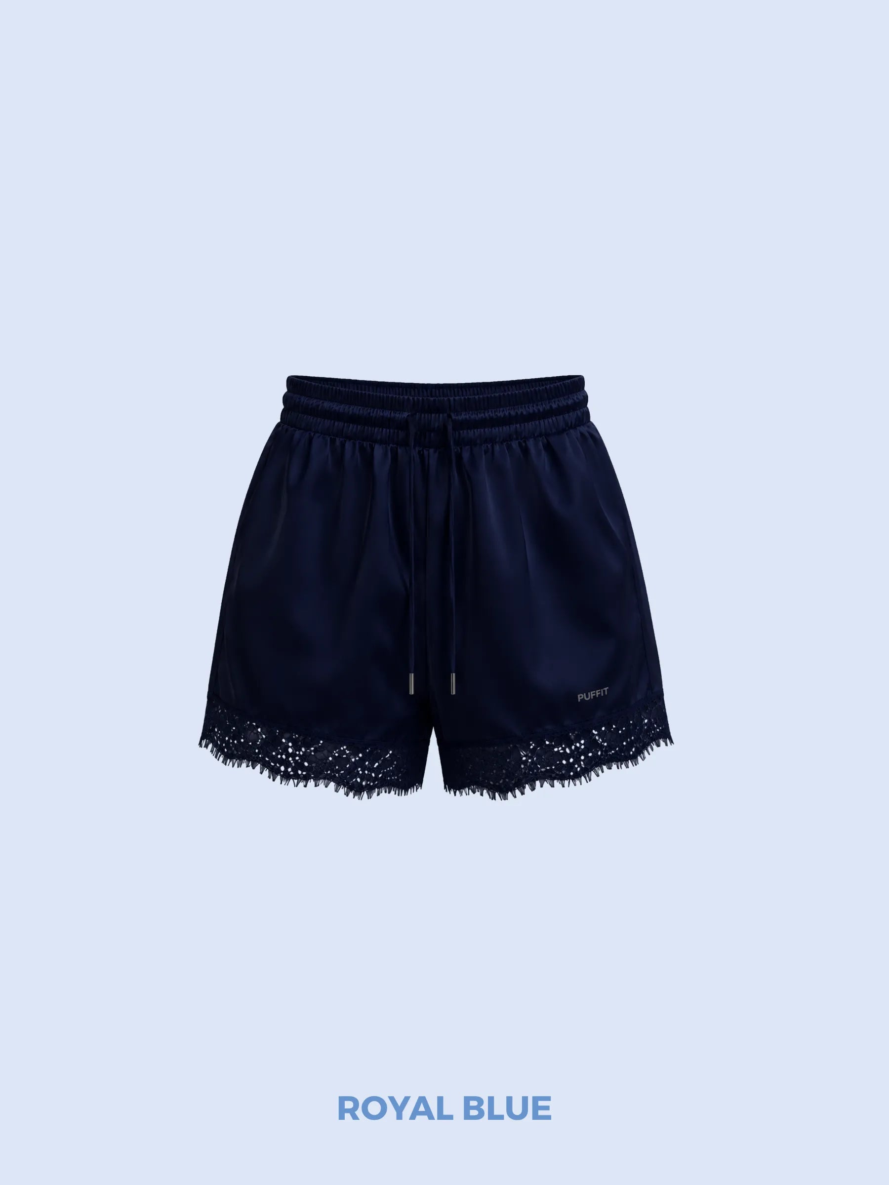 FreshWave™ Odor Control Silky Cool Touch Lace Trim Shorts - PUFFIT