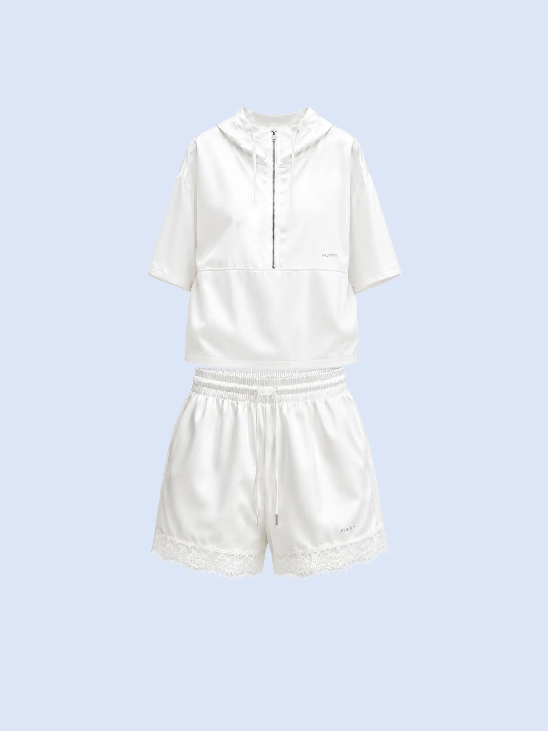 FreshWave™ Odor Control Silky Cool Touch Summer Co-Ord Set - PUFFIT