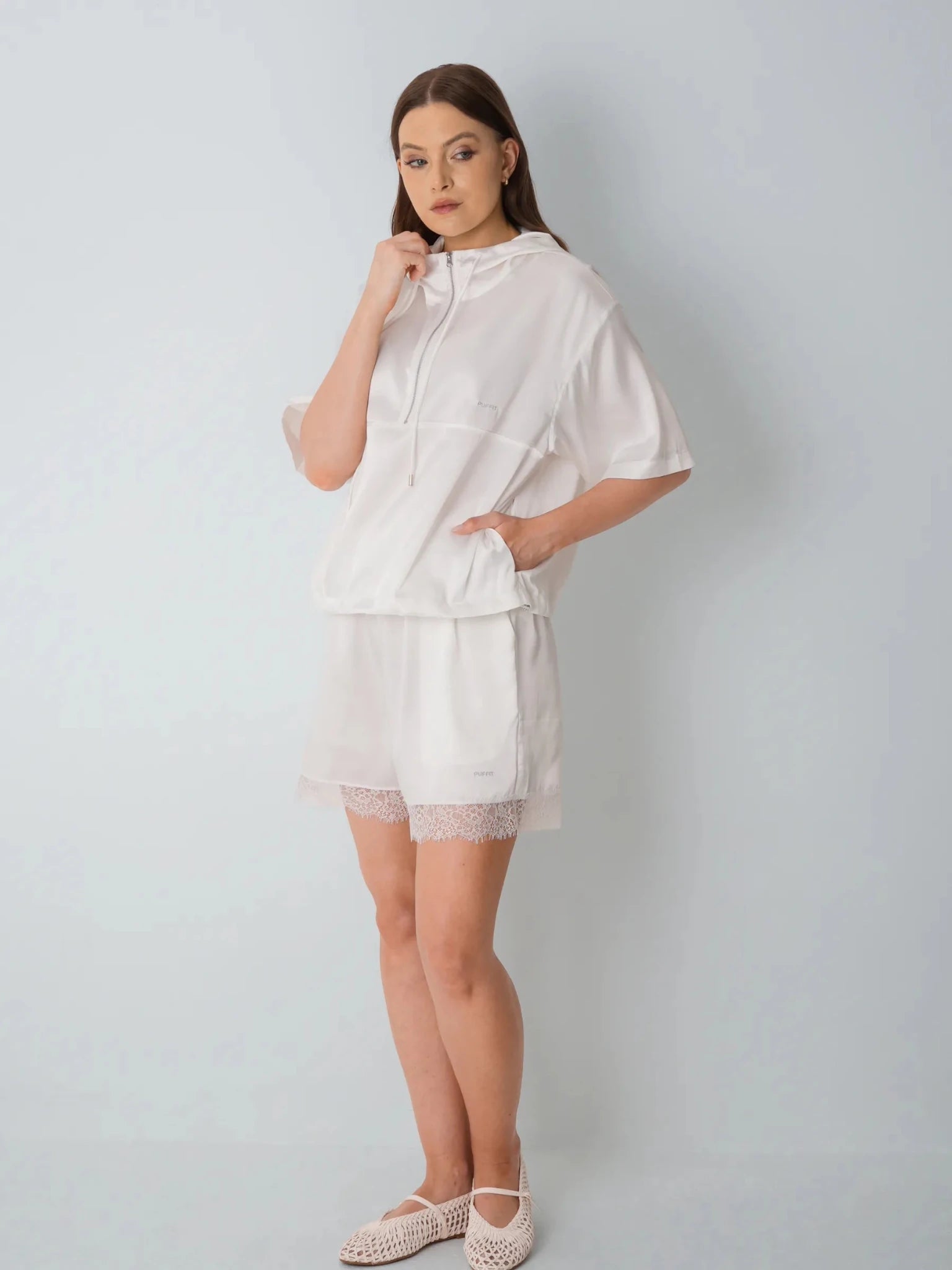 FreshWave™ Odor Control Silky Cool Touch Summer Hooded Top