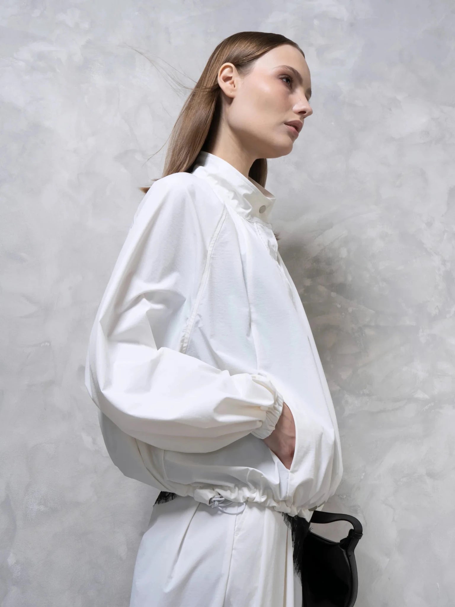 FreshWave™ Odor Control Summer Flow Oversized Bubble Jacket - PUFFIT