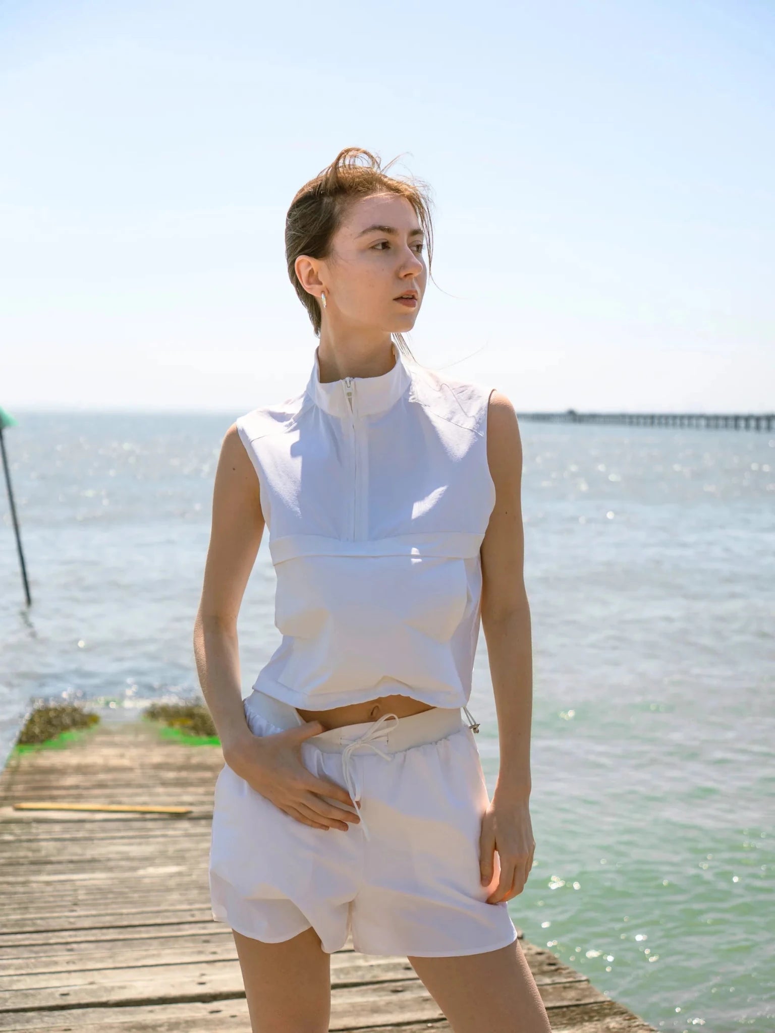 FreshWave™ Odor Control Summer Flow Short Gilet - PUFFIT