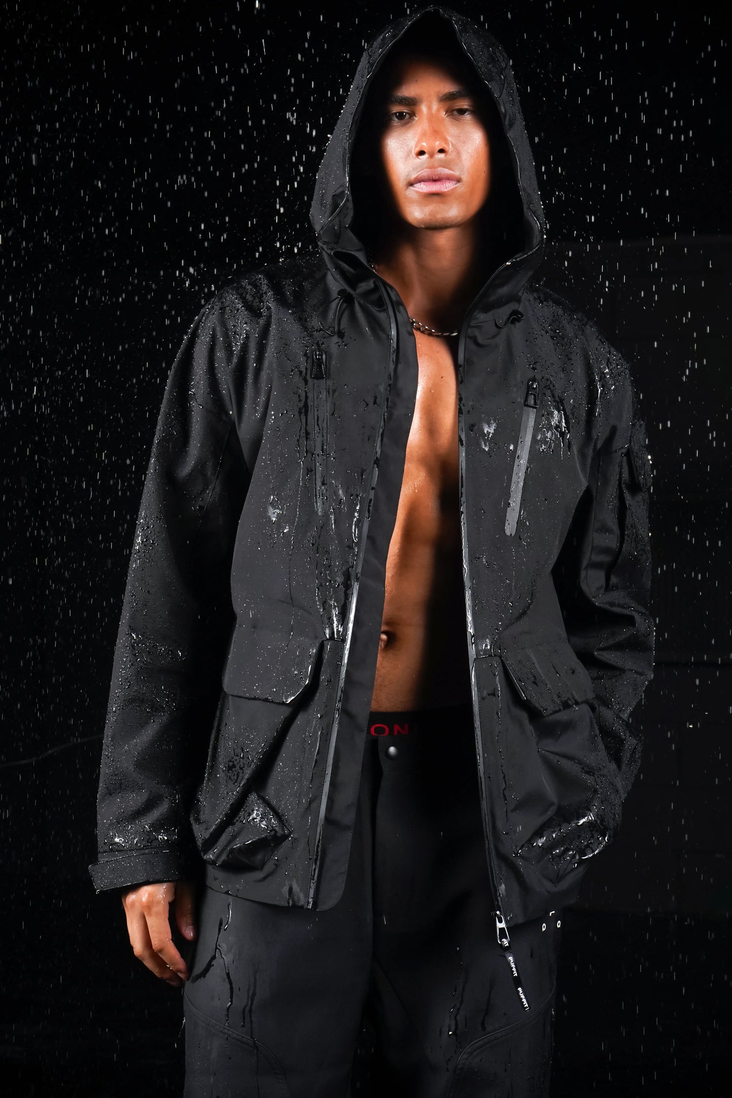 STM-TEX™ Men’s Multi-Pocket Rain Jacket