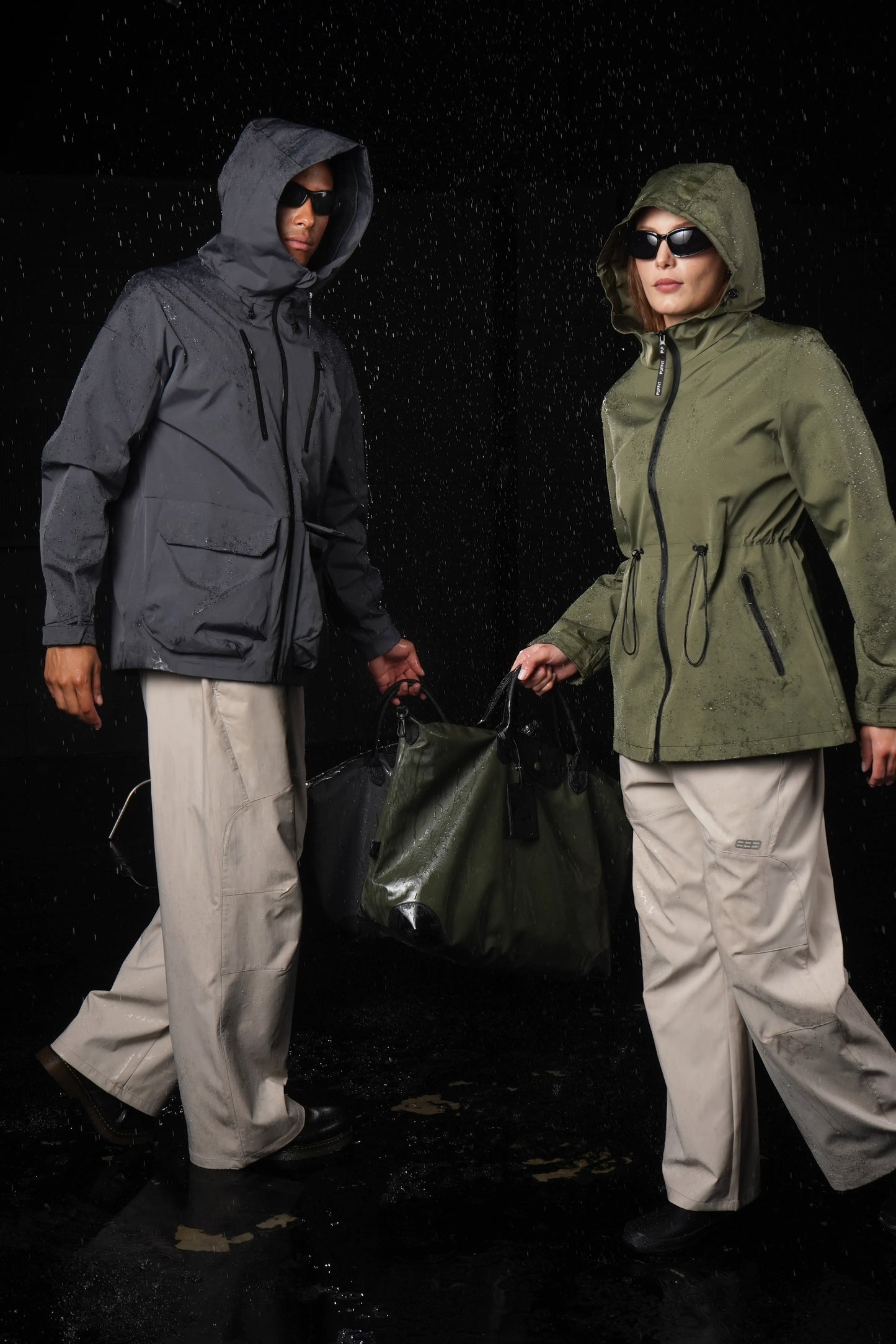 STM-TEX™ Men’s Multi-Pocket Rain Jacket