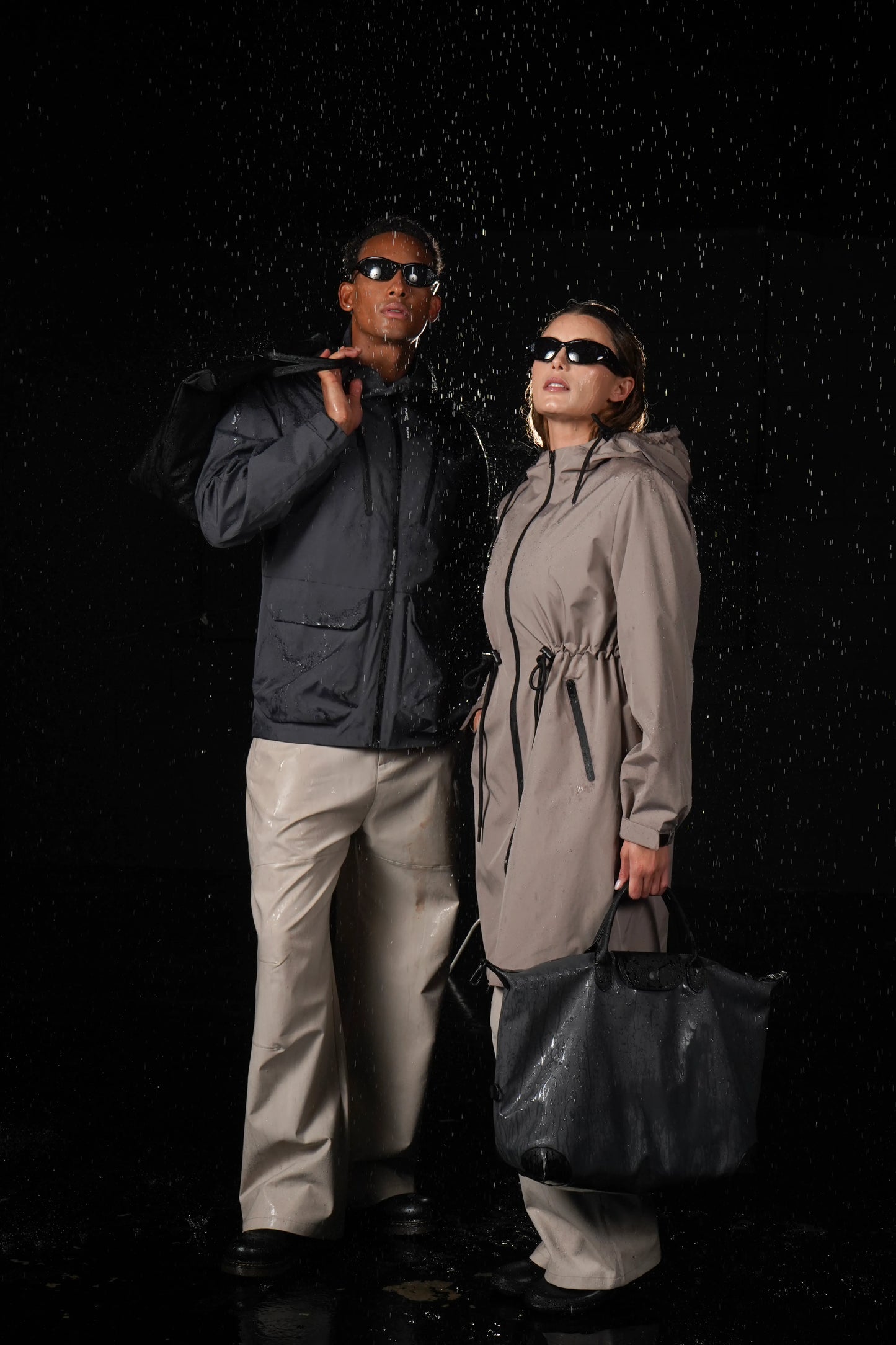 STM-TEX™ Men’s Multi-Pocket Rain Jacket