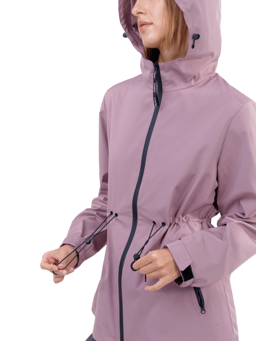 STM-TEX™ Basic Full Zip Rain Jacket - PUFFITCasual