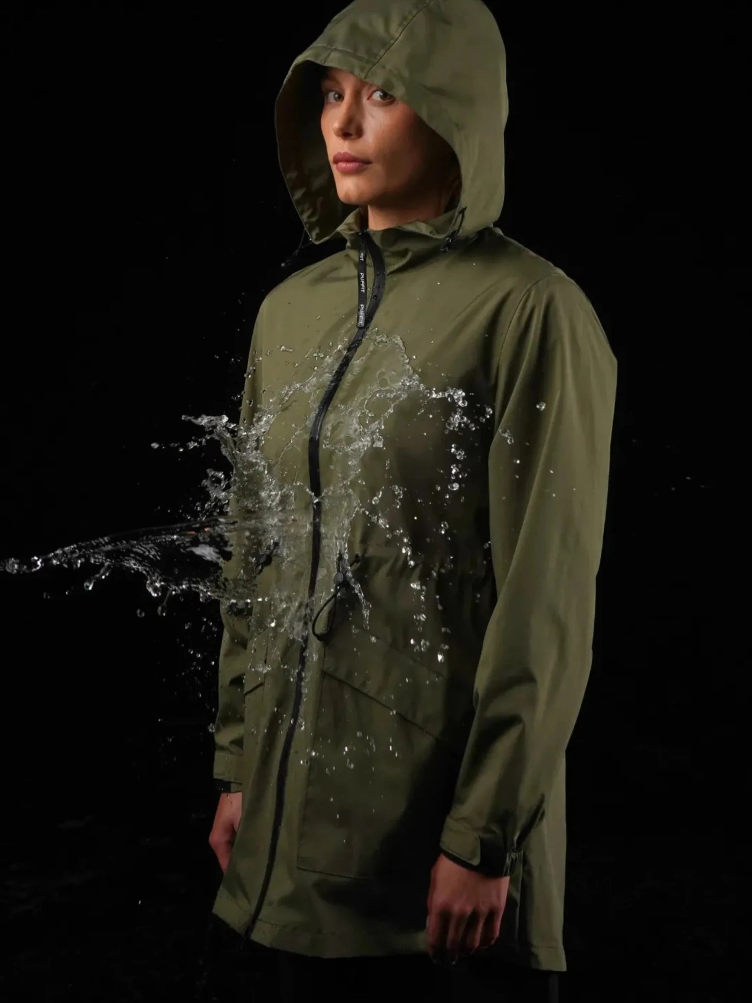 STM-TEX™ Basic Version Mid Length Raincoat - PUFFIT