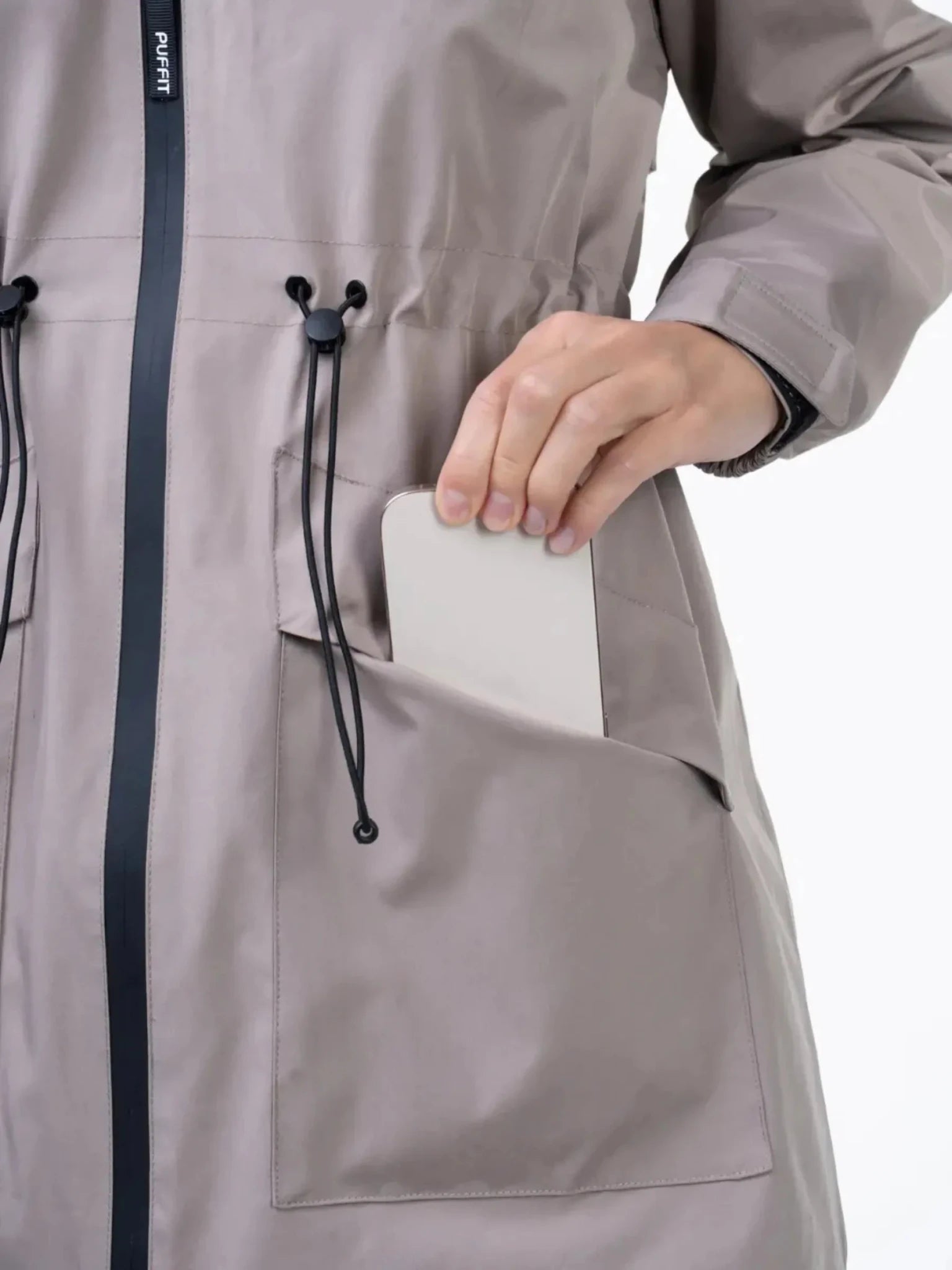 STM-TEX™ Basic Version Mid Length Raincoat - PUFFIT