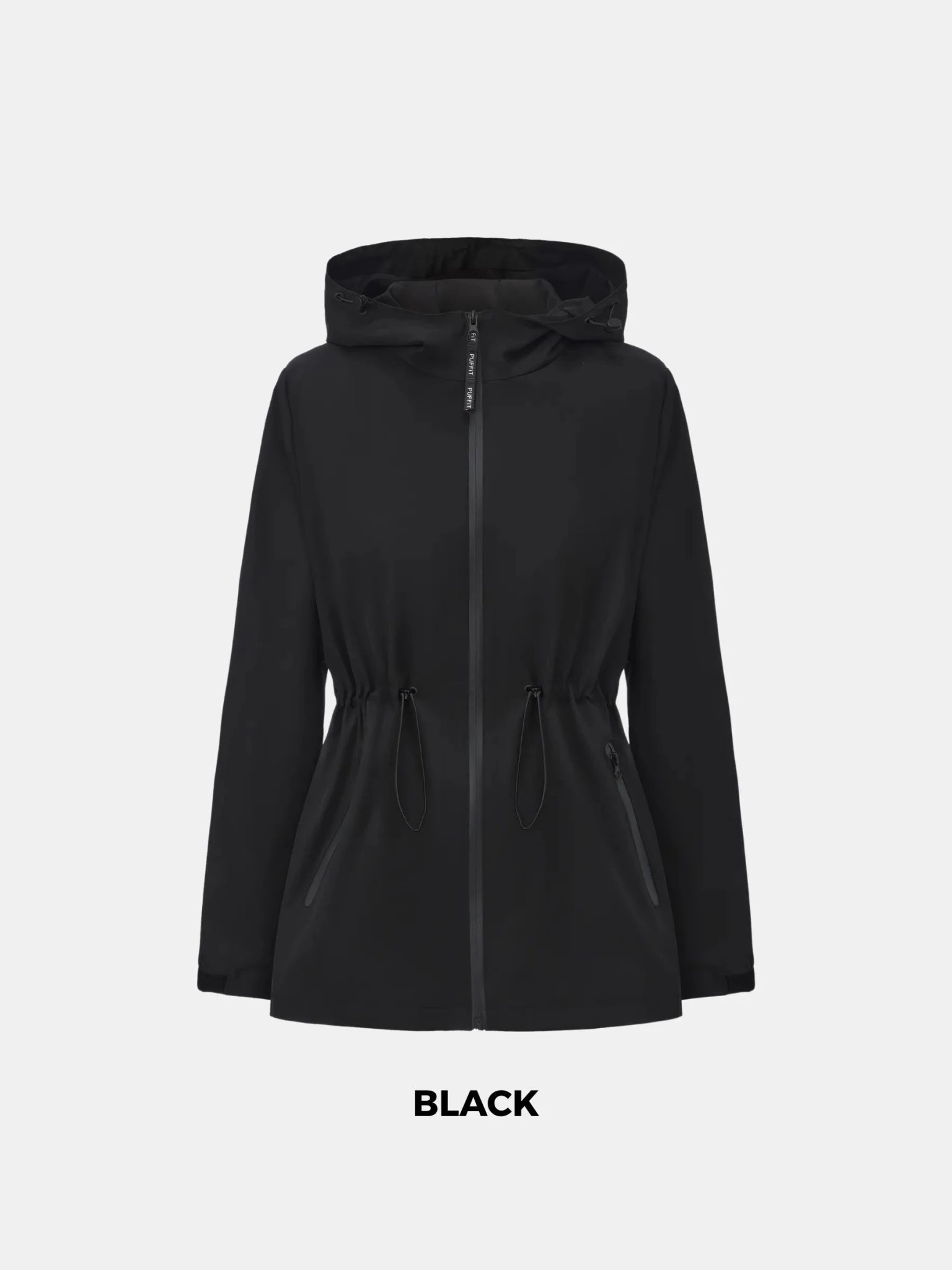 STM-TEX™ Classic Cinched Waist Full Zip Raincoat - PUFFIT